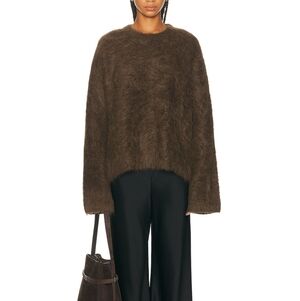Big Sale! TOTEME Boxy Alpaca Knit Sweater